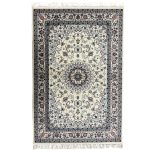 225 x 160cm Persian Ivory Nain Machine Made Rug