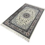225 x 160cm Persian Ivory Nain Machine Made Rug - Image 5