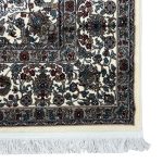 230x 160cm Persian Nain Medallion Ivory Machine Made Rug - Image 5