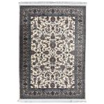 230 x 160cm Persian Nain Beige All Over Machine Made Rug