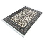 230 x 160cm Persian Nain Beige All Over Machine Made Rug - Image 3