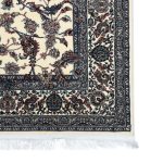 230 x 160cm Persian Nain Beige All Over Machine Made Rug - Image 4