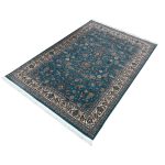 230 x 160cm Persian All Over Blue Nain Machine Made Rug - Image 5