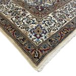 345 x 241cm Hand Knotted Persian Nain 9la – Silk And Wool Rug - Image 5