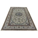 345 x 241cm Hand Knotted Persian Nain 9la – Silk And Wool Rug - Image 2