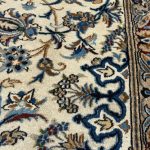345 x 241cm Hand Knotted Persian Nain 9la – Silk And Wool Rug - Image 8