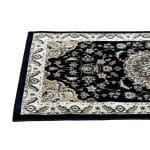 800 X 80cm Rugs & Decor / Beautiful Navy Persian Floral Long Passage Runner Rug - Image 8