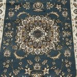 800 X 80cm Rugs & Decor / Blue Floral Fine Turkish Passage Runner Rug - Image 5