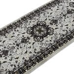 800 x 80 cm Traditional Persian Floral Medallion Runner – Machine Woven Hallway Carpet - Image 2