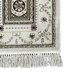 800 x 80 cm Persian Inspired Medallion Floral Runner – Durable Machine Woven Hallway Carpet - Image 5