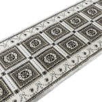 800 x 80 cm Persian Inspired Medallion Floral Runner – Durable Machine Woven Hallway Carpet - Image 2