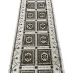800 x 80 cm Persian Inspired Medallion Floral Runner – Durable Machine Woven Hallway Carpet - Image 6