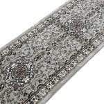 800 x 80 cm Persian Floral Look Machine Made Runner – Classic Corridor Rug - Image 2