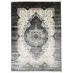 340 X 240cm Persian Kerman Design Grey & Beige Classic Oriental Rug