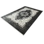 340 X 240cm Persian Kerman Design Grey & Beige Classic Oriental Rug - Image 3