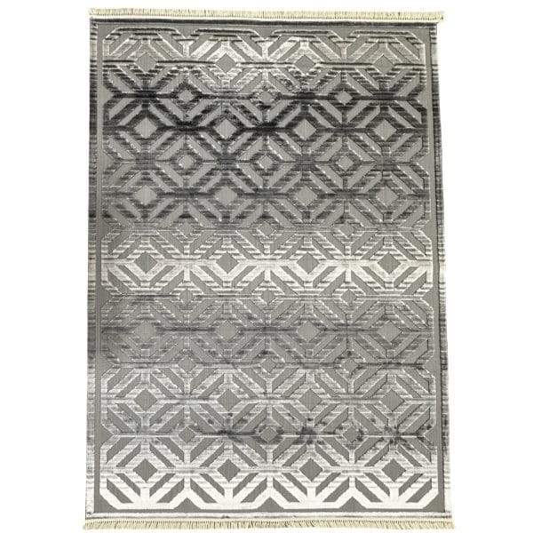 340 x 240cm Modern Turkish Style Rug – Elegant Geometric Pattern, Durable & Soft