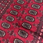 204 x 124cm Hand Knotted Bokhara Wool Rug - Image 2