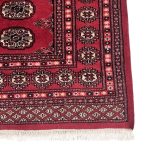 204 x 124cm Hand Knotted Bokhara Wool Rug - Image 3