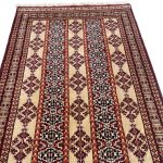 153 x 100cm Hand Knotted Bokhara Rug - Image 2
