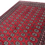 257 x 169cm Hand Knotted Bokhara Wool Rug - Image 3