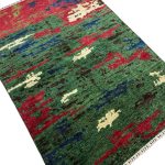 240 x 169cm Hand Knotted Afghan Modern Design Chobi Wool Rug - Image 2