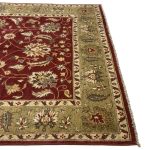 276 x 171cm Hand Knotted Afghan Chobi Oriental Wool Rug - Image 5