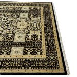 237 x 175cm Hand Knotted Chobi Mamluk Wool Rug - Image 6