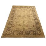 232 x 171cm Hand Knotted Afghan Chobi Wool Rug - Image 3