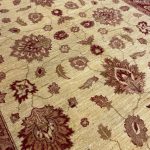 229 x 177cm Hand Knotted Afghan Chobi Wool Rug - Image 6