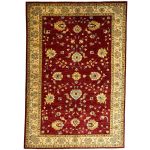 296 x 196cm Hand Knotted Afghan Chobi Ziegler Wool Rug