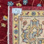 296 x 196cm Hand Knotted Afghan Chobi Ziegler Wool Rug - Image 8