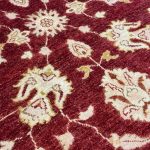 294 x 193cm Hand Knotted Afghan Chobi Ziegler Wool Rug - Image 7