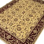 238 x 172cm Hand Knotted Beljik Chobi Belgian Wool Rug - Image 2