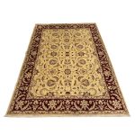 238 x 172cm Hand Knotted Beljik Chobi Belgian Wool Rug - Image 3