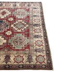 268 x 191cm Hand Knotted Afghan Kazak Wool Rug - Image 5