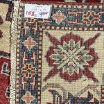 268 x 191cm Hand Knotted Afghan Kazak Wool Rug - Image 9
