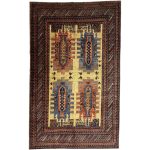 285 x 172cm Hand Knotted Tribal Afghan Turkmen – Wool Rug