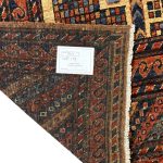 285 x 172cm Hand Knotted Tribal Afghan Turkmen – Wool Rug - Image 8