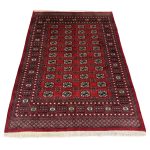 240 x 172cm Hand Knotted Karachi Bokhara – Wool Rug - Image 3