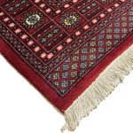 240 x 172cm Hand Knotted Karachi Bokhara – Wool Rug - Image 4