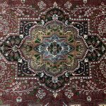 275 x 180cm Hand Knotted Indian Jaipur Oriental Rug - Image 4