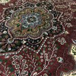 275 x 180cm Hand Knotted Indian Jaipur Oriental Rug - Image 5