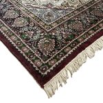 275 x 180cm Hand Knotted Indian Jaipur Oriental Rug - Image 6