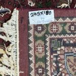 275 x 180cm Hand Knotted Indian Jaipur Oriental Rug - Image 8