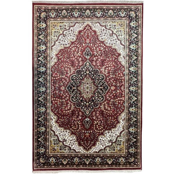 282 x 183cm Hand Knotted Indian Jaipur Oriental Rug