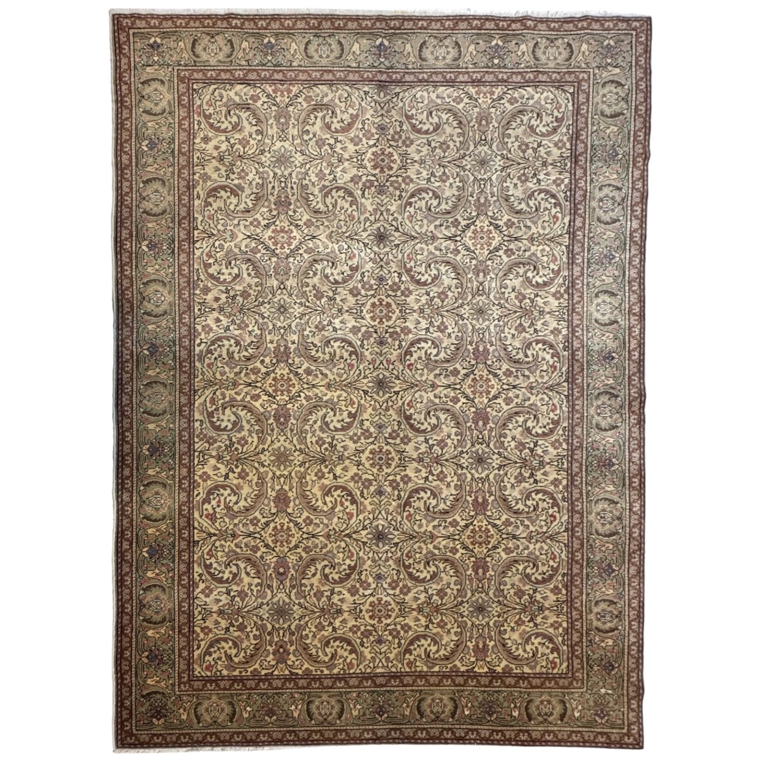 IMG_1176 289 x 198cm Hand Knotted Turkish Vintage Oushak – Wool Rug - Image 1