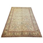 289 x 198cm Hand Knotted Turkish Vintage Oushak – Wool Rug - Image 3