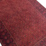 290 x 200cm Hand Knotted Turkmen Başiri – Wool Rug - Image 2