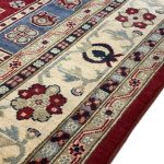 300 x 193cm Hand Knotted Afghan Kazak Wool Rug - Image 6