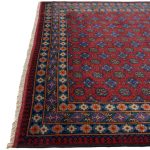 290 x 198cm Hand Knotted Afghan Akche Bokhara – Wool Rug - Image 6
